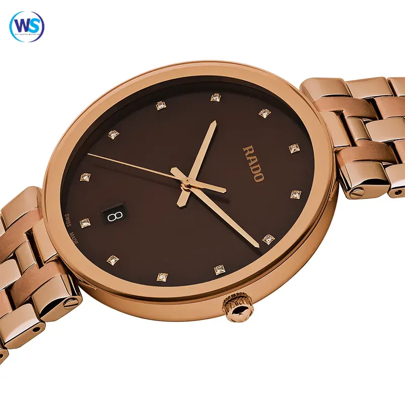 Rado Florence Brown Dial Diamond Marker uni SEX Watch- R48889743